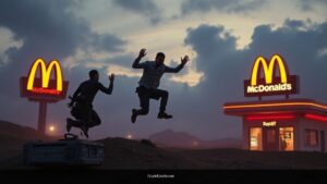 Schiff Jumps on Saylor's McDonald's Pic