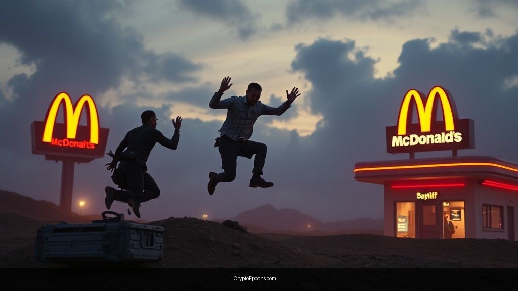 Schiff Jumps on Saylor's McDonald's Pic