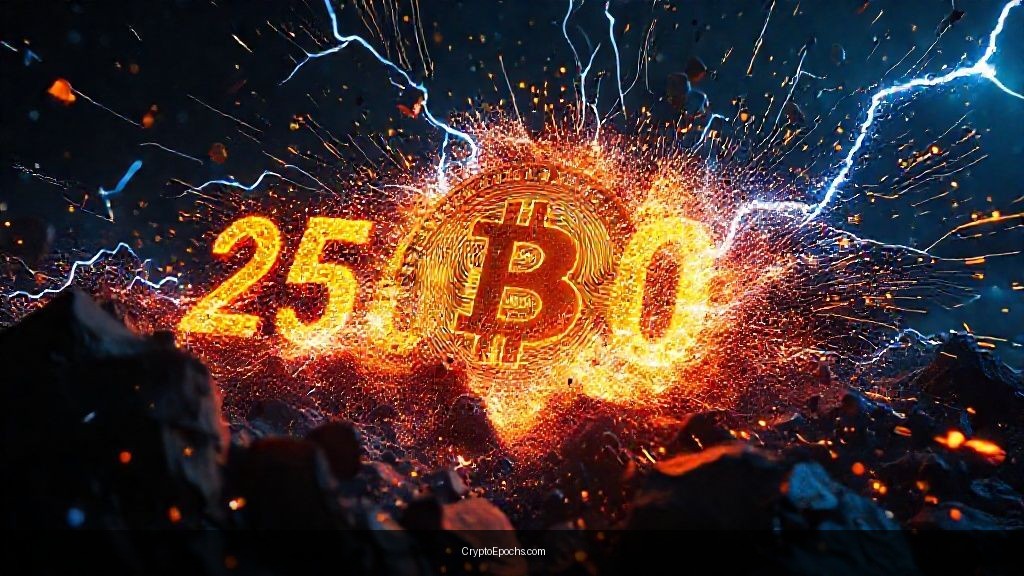 Bitcoin at $25,000: Crazy Flash Crash No One Observed