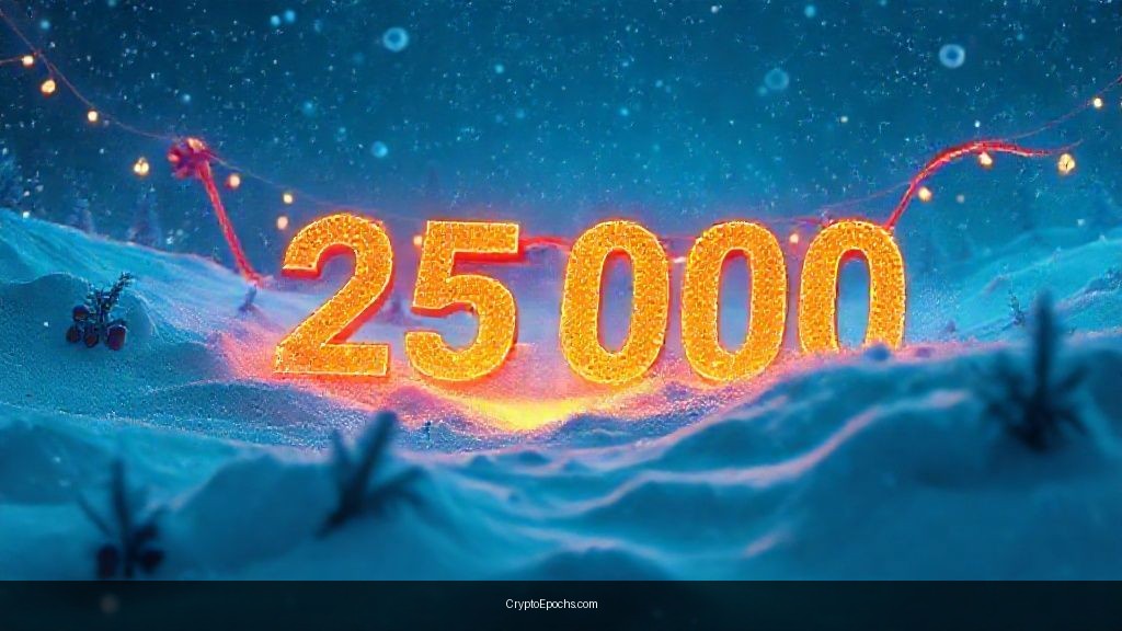 Bitcoin Dramatically Drops Below $25,000 In Biggest Christmas Day Flash Crash: Here’s The Full Breakdown