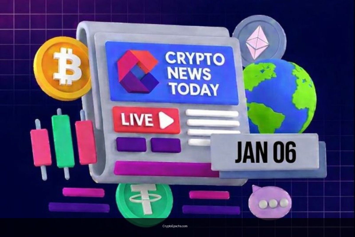 [LIVE] Crypto News Today: Latest Updates for Jan. 06, 2025 – Crypto Stocks Rally as Wall Street Hits New Highs, but Bitcoin Liquidity Weakens