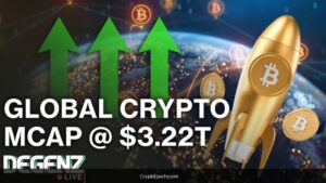 Global Crypto MCap up to $3.22 Trillion! XRP up 12%! Japan Endorse Crypto! Fear & Greed back to Neutral!