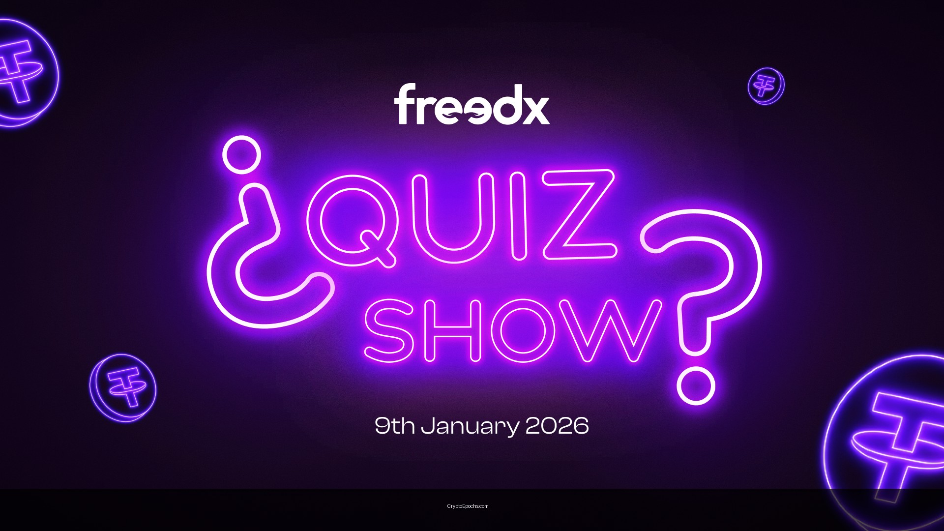 Freedx Introduces Live Crypto Quiz Show Featuring Rewards for Participants