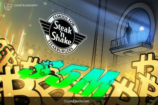 Steak ‘n Shake adds $5M in Bitcoin to reserve as in-store sales grow 18%